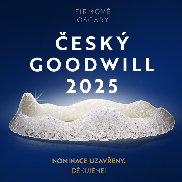 Nominace Český Goodwill 2025 uzavřeny